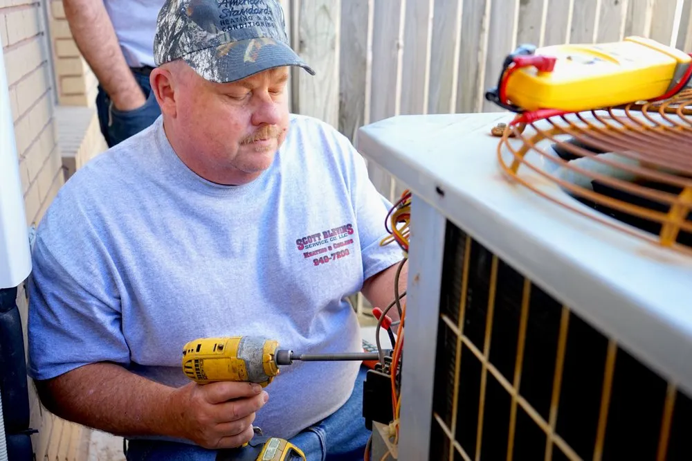 Slide of Scott Blevins Service Company