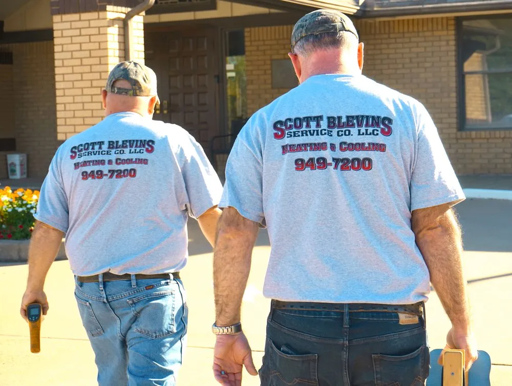 Slide of Scott Blevins Service Company