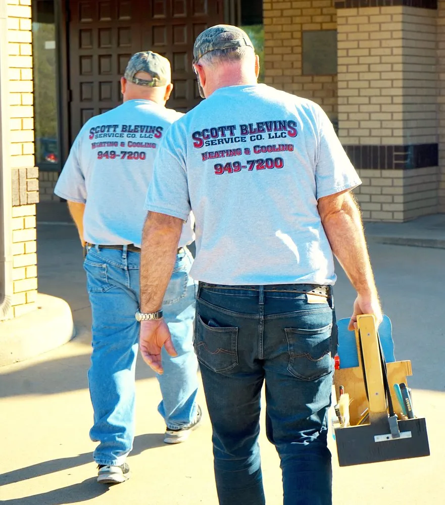 Slide of Scott Blevins Service Company