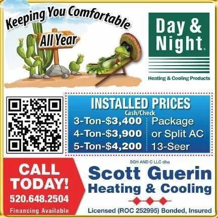 Slide of Scott Guerin Heating and Cooling