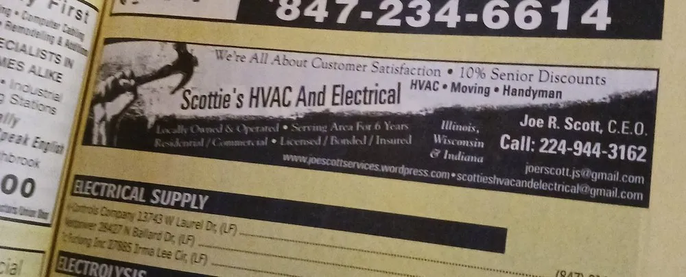Slide of Scottie's HVAC And Electrical