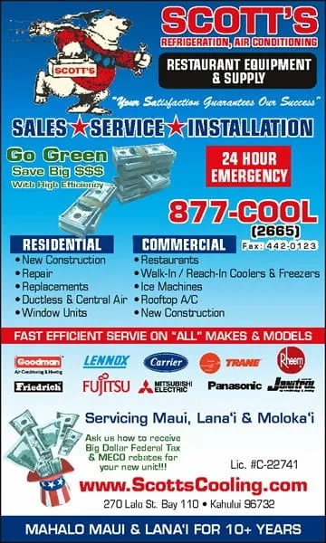 Slide of Scott's Cooling Unlimited