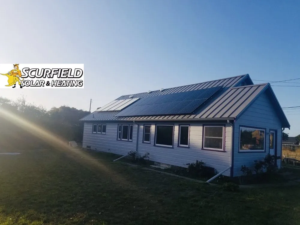 Slide of Scurfield Solar & Heating