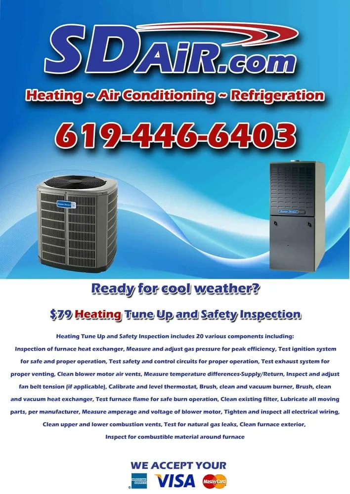 Slide of SDair Heating and Air Conditioning