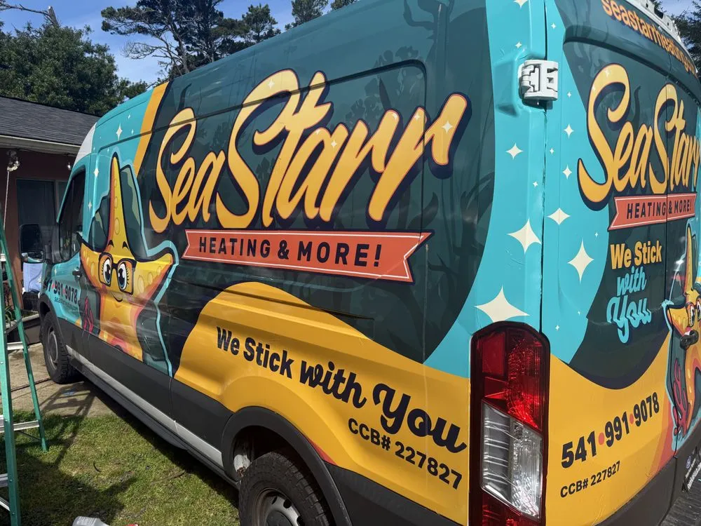 Slide of Sea Starr Heating & More!