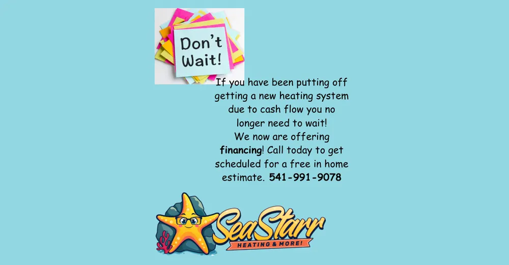 Slide of Sea Starr Heating & More!