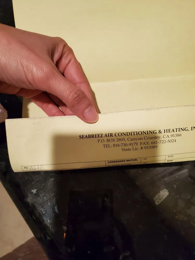 Slide of SeaBreez Air Conditioning & Heating