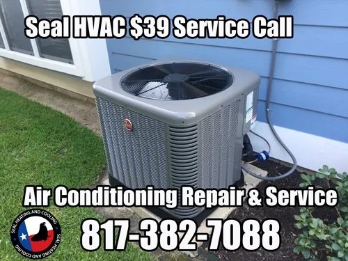 Slide of Seal Heating and Air Conditioning