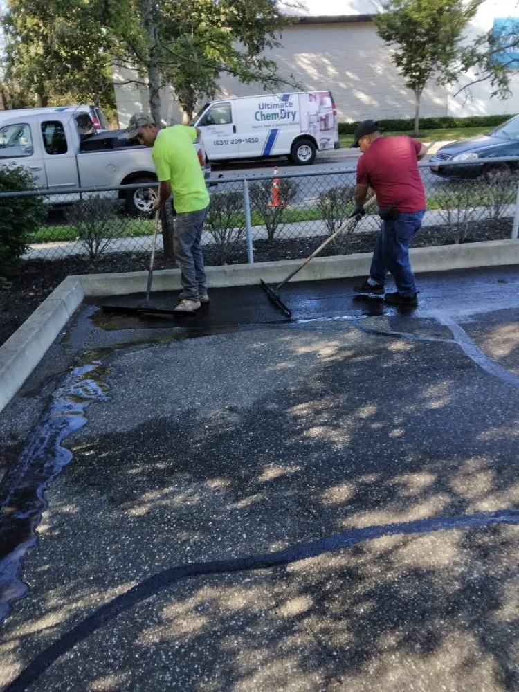 Slide of Sealcoat saravia rubi