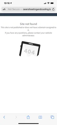 Sean's Heating & Cooling Logo