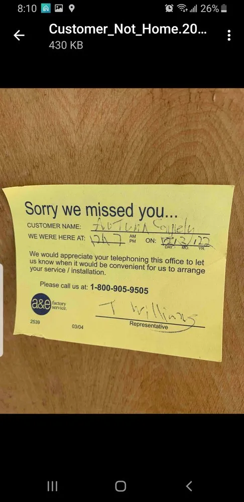 Slide of Sears Appliance Repair