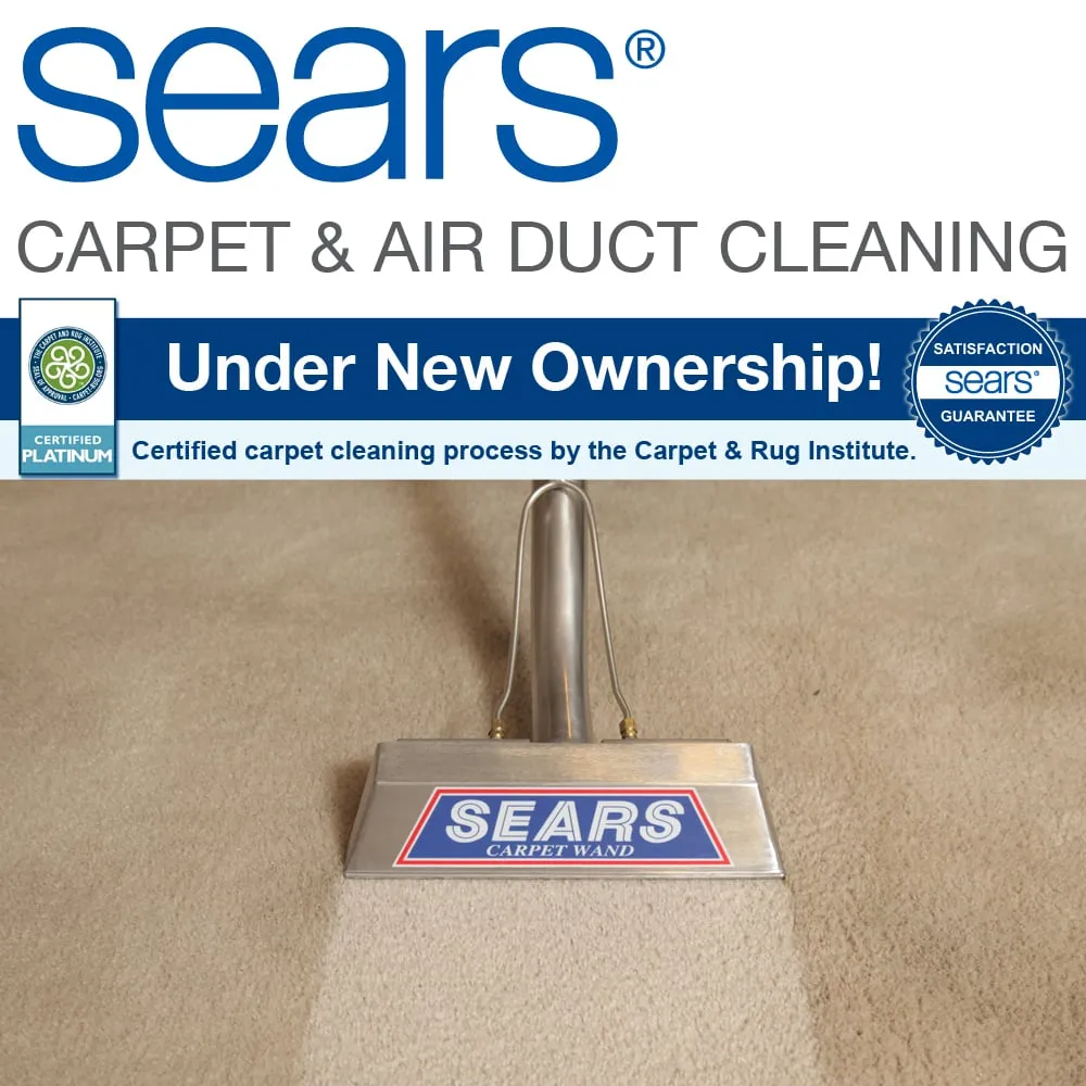Slide of Sears Carpet Cleaning and Air Duct Cleaning