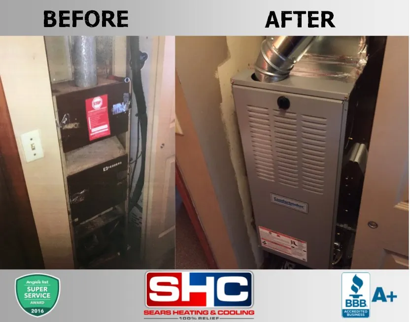 Slide of Sears Heating & Cooling