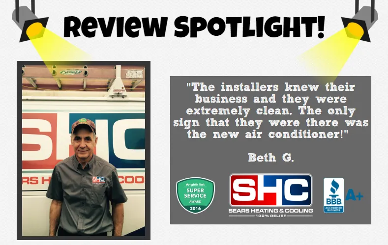 Slide of Sears Heating & Cooling