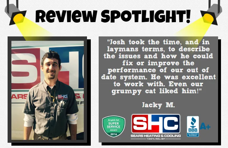 Slide of Sears Heating & Cooling