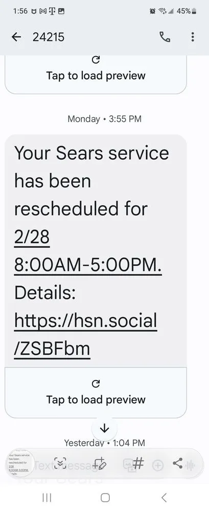 Slide of Sears Home Services