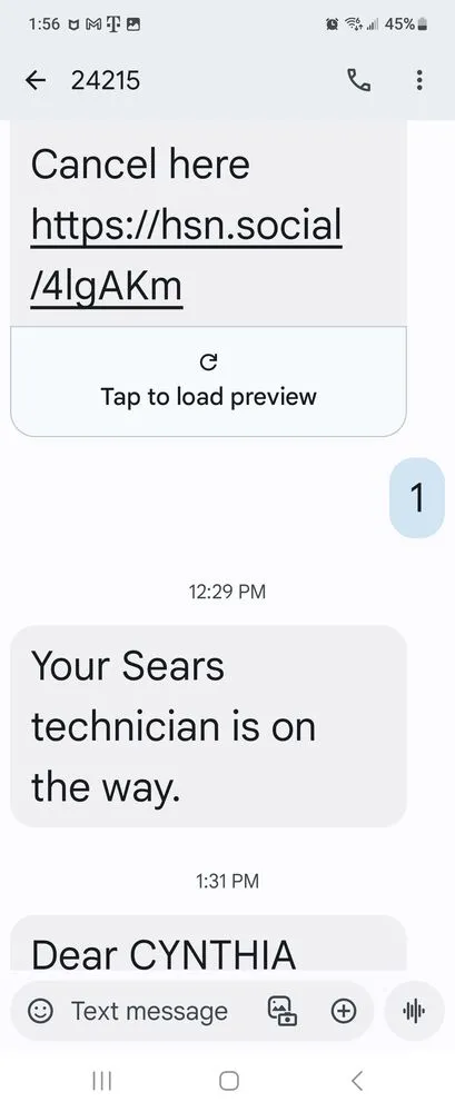 Slide of Sears Home Services