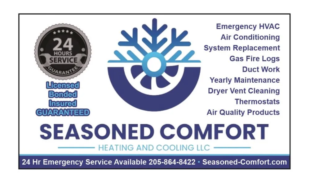 Slide of Seasoned Comfort Heating And Cooling