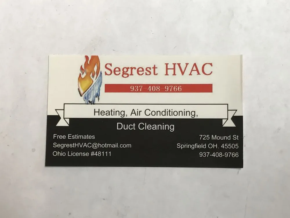 Slide of Segrest HVAC