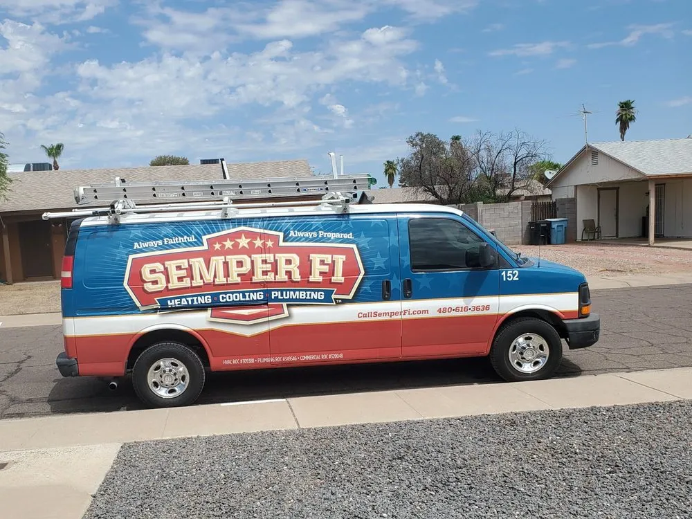 Slide of Semper Fi Heating & Cooling
