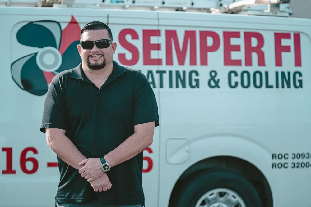 Slide of Semper FI Heating & Cooling