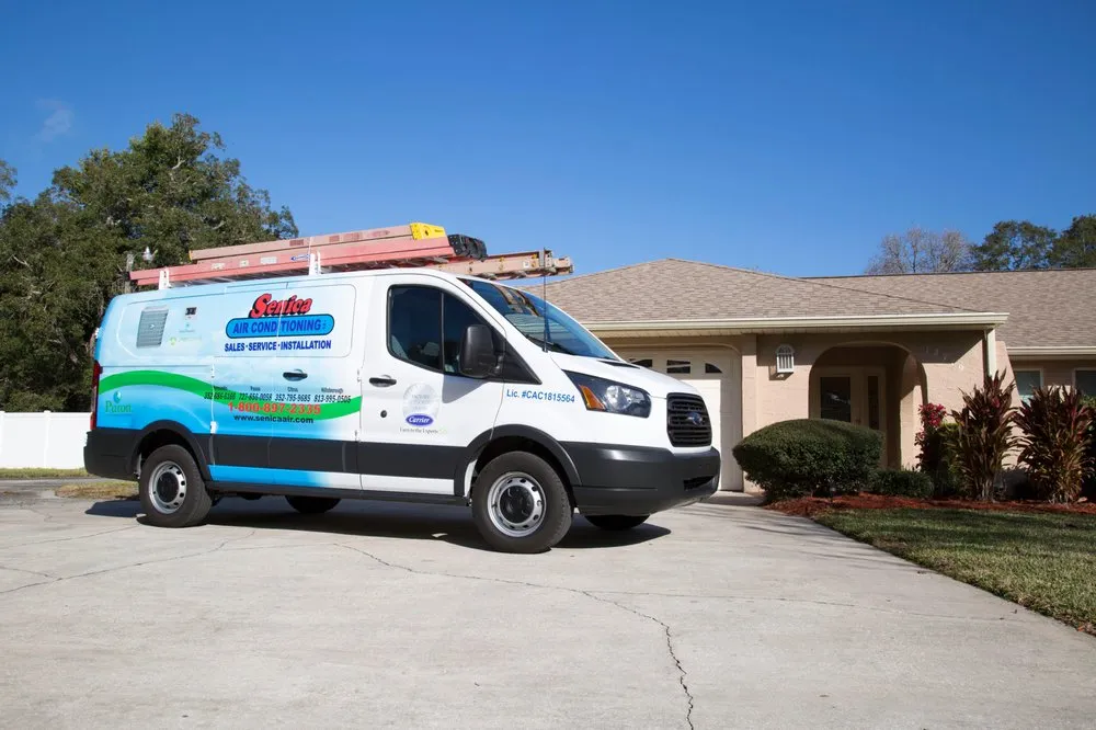 Slide of Senica Air Conditioning