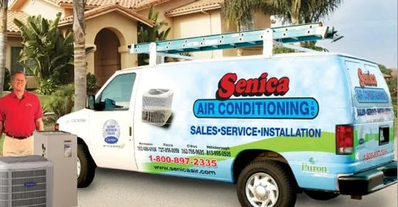 Slide of Senica Air Conditioning