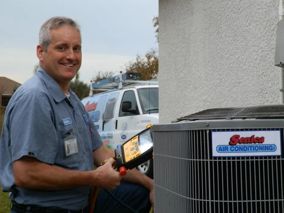 Slide of Senica Air Conditioning