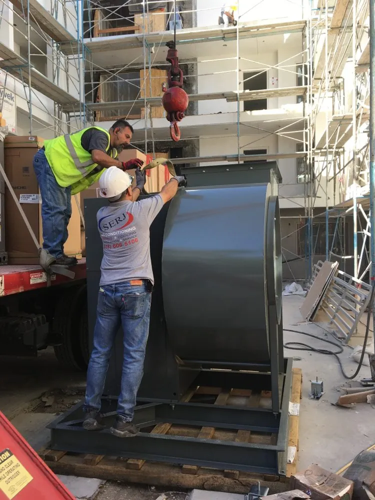 Slide of Serj Air Conditioning