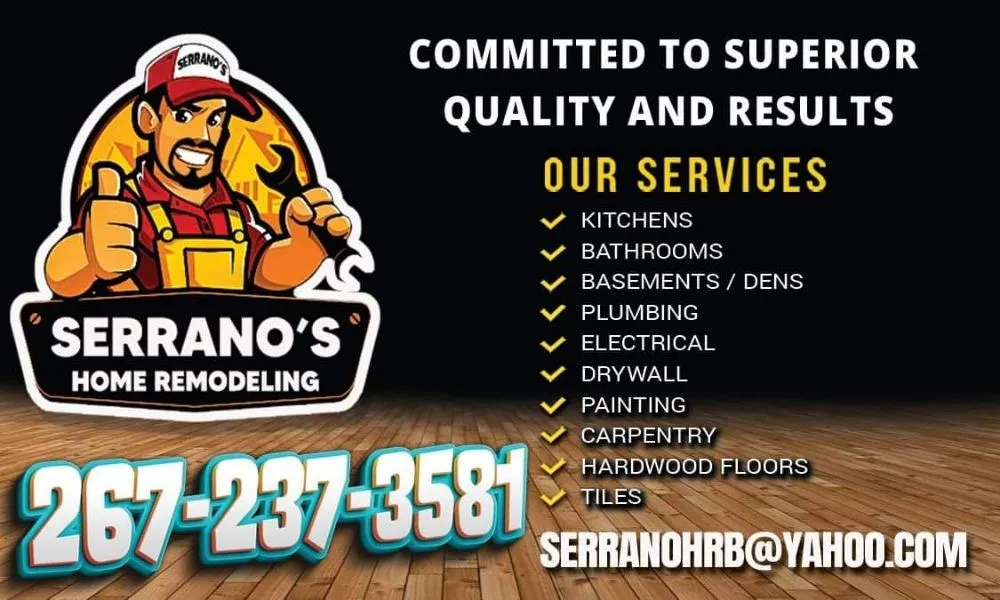 Slide of Serrano's Home Remodeling