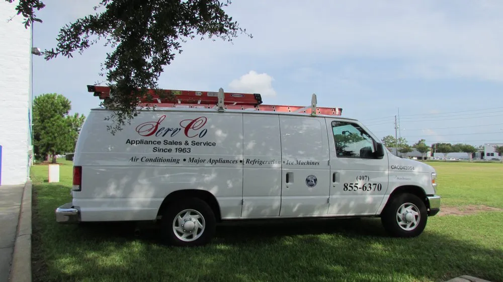 Slide of ServCo Appliance Sales & Service