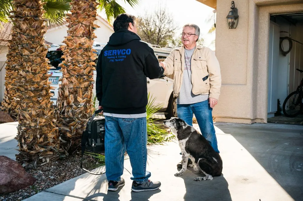 Slide of Servco Heating and Cooling