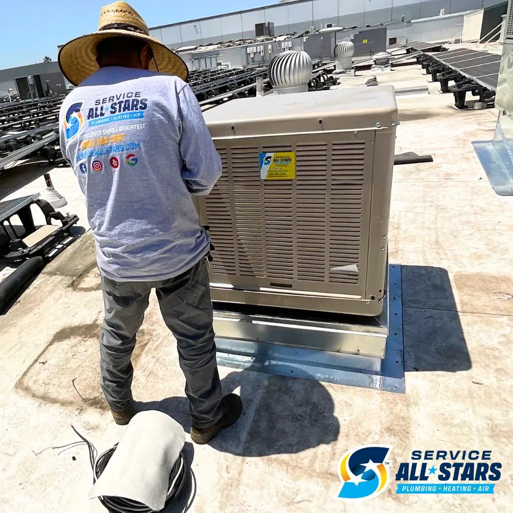 Slide of Service All-Stars Plumbing Heating and Air Comfort