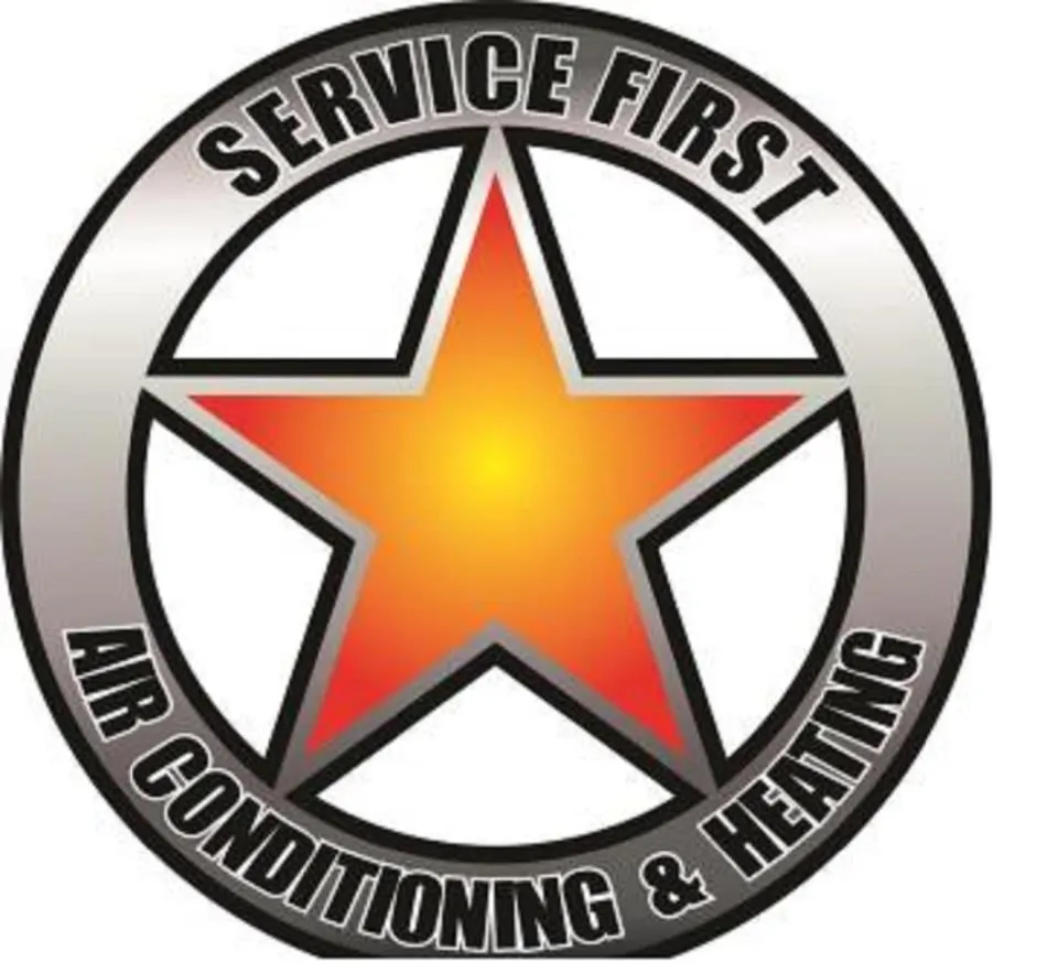 Slide of Service First AC and Heating