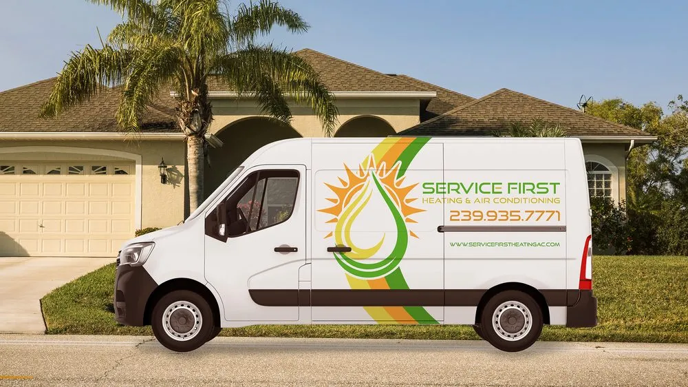 Slide of Service First Heating & Air Conditioning