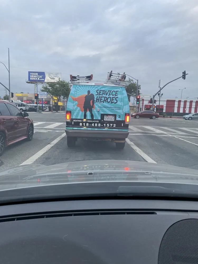 Slide of Service Heroes Heating, AC and Insulation