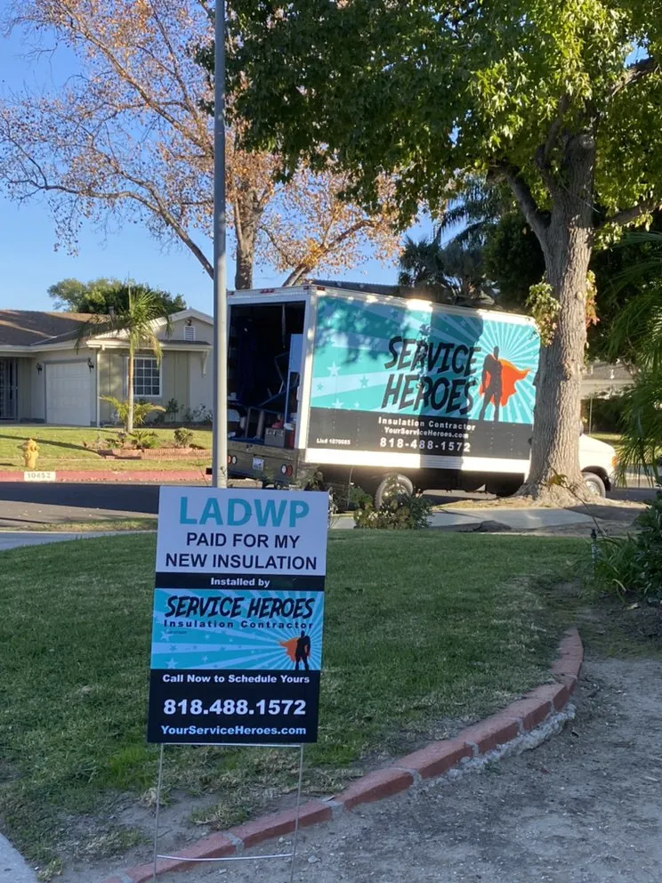 Slide of Service Heroes Heating, AC and Insulation