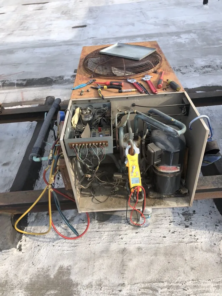 Slide of Service HVAC Units