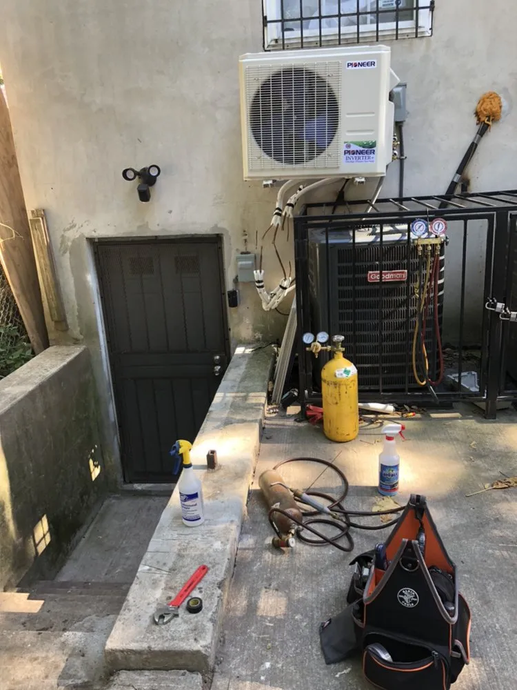 Slide of Service HVAC Units