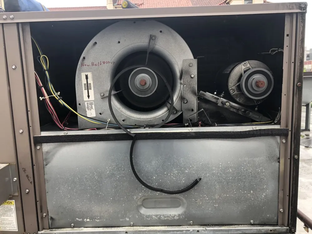 Slide of Service HVAC Units