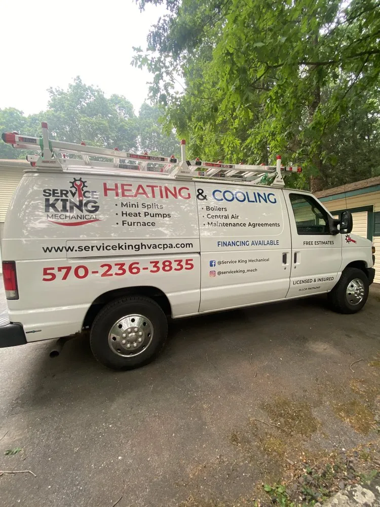 Slide of Service King Mechanical