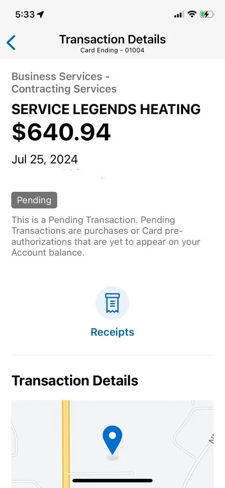 Slide of Service Legends