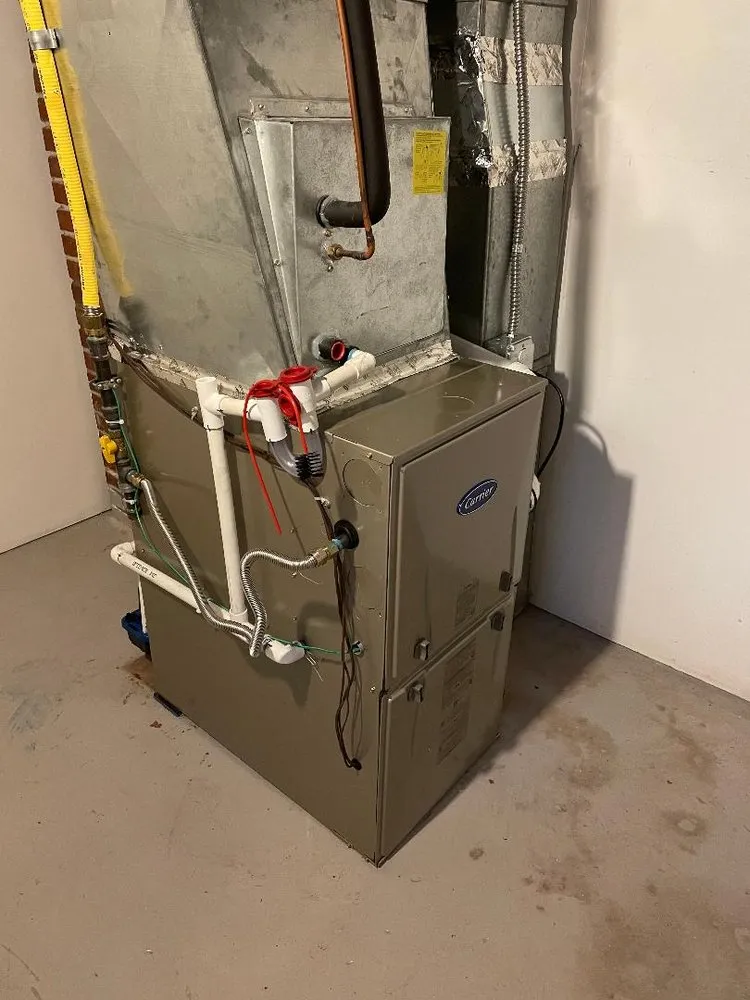 Slide of Service Now Heating & Cooling