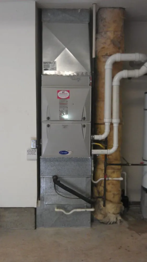 Slide of Service Now Heating & Cooling