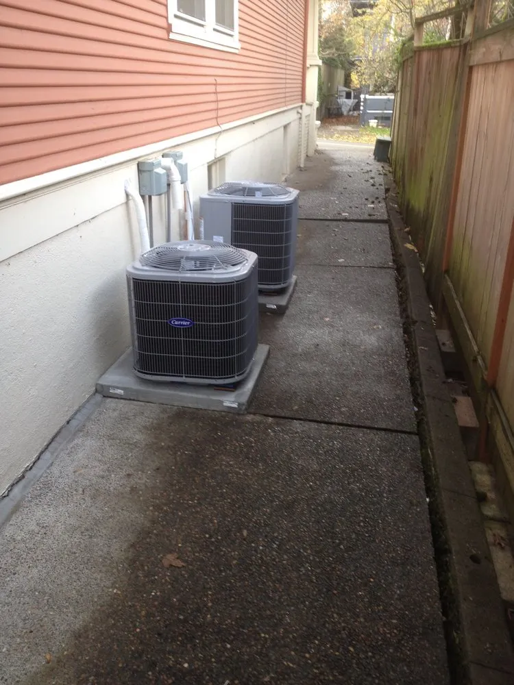 Slide of Service Now Heating & Cooling