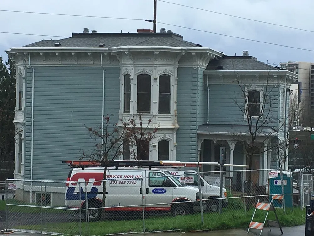 Slide of Service Now Heating & Cooling