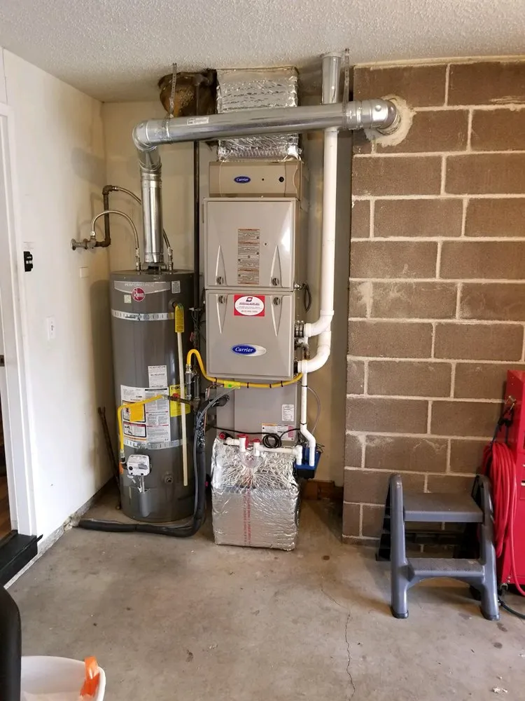 Slide of Service Now Heating & Cooling