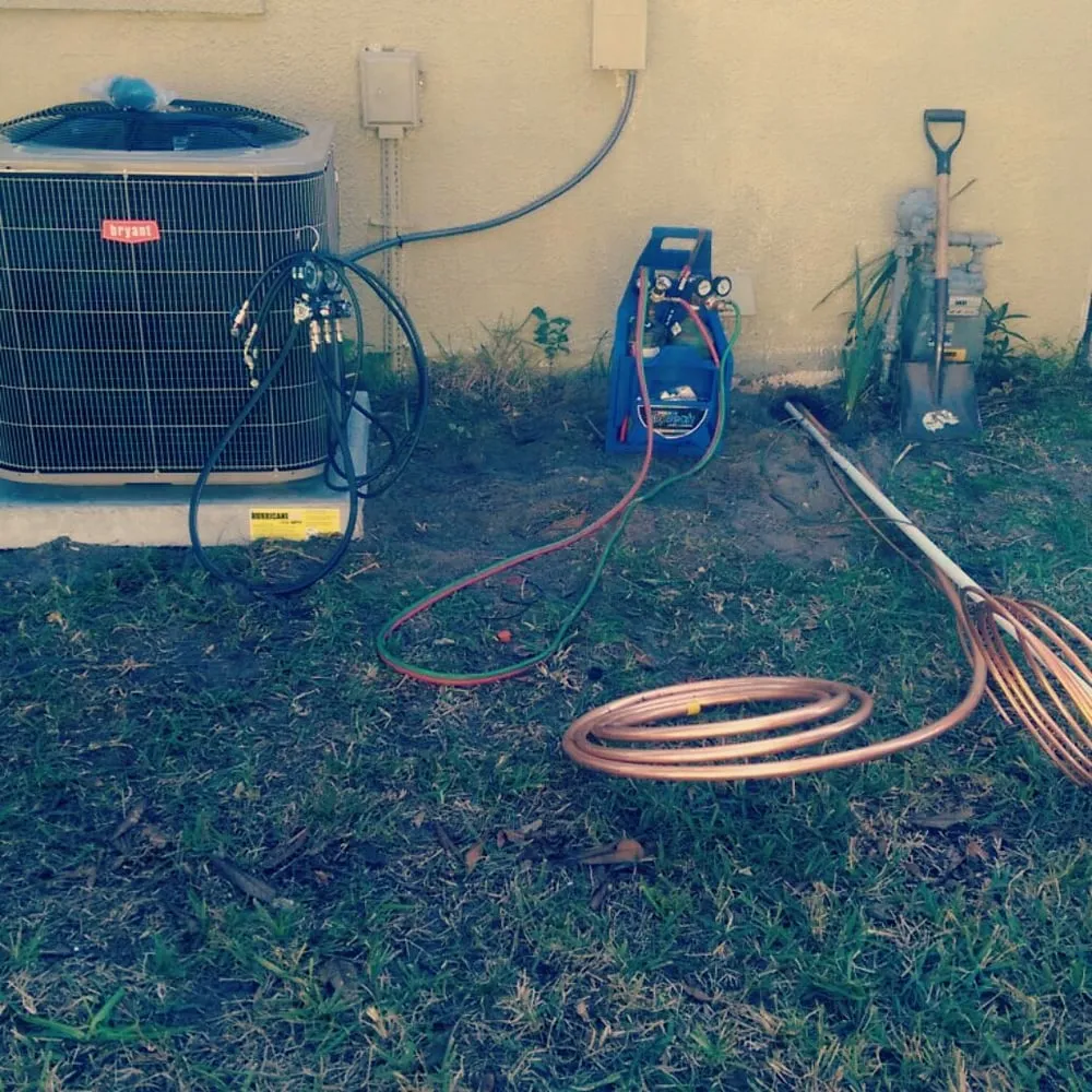 Slide of Service Plus AC & Heating