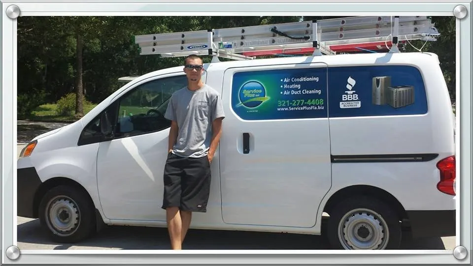 Slide of Service Plus AC & Heating