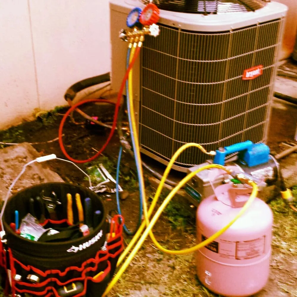 Slide of Service Plus AC & Heating